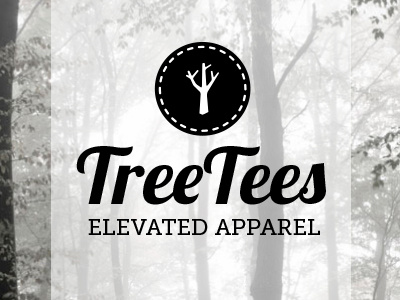 Tree Tees Splash Page apparel splash