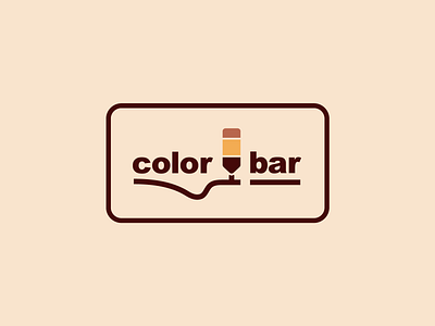 Color Bar Logo Design branding logo