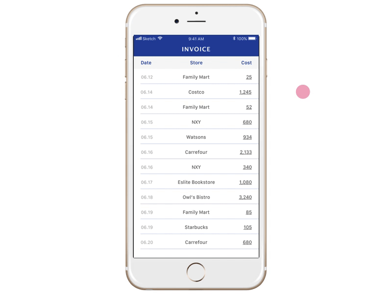 Daily UI 046/100 -- Invoice