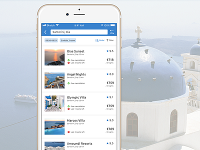 Daily UI 067/100 -- Hotel Booking app dailyui dailyui067 hotelbooking ui