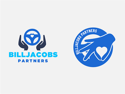 BillJacobs Partners. autodesign blue branding color digital ad illustration illustration art illustrator logo logodesign rough draft