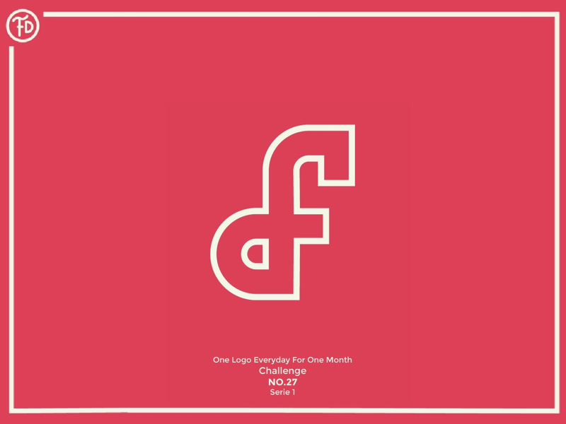 Challenge: One Logo Everyday For One Month - NO.27 vector minimalism minimal brand personal project geometry challenge logo