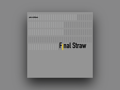 Final Straw album art developed final graphic design straw