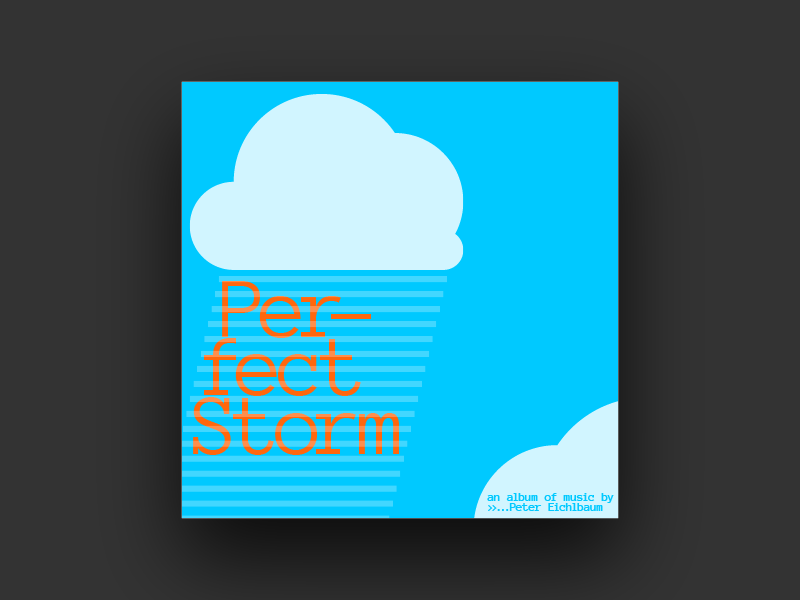 Perfect Storm album album art anonymous covers graphic design minimal simonson storm