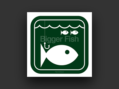 Bigger Fish album fish fishing icon information outdoors pictogram signage state parks