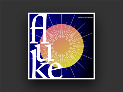 Fluke album album art chaos circular color copper covers design divinity etherial form graphic design jenson music oldstyle pattern slimbach solar type typography