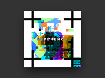 Frame of Reference aestheticism album album art album cover color covers design gestaltung graphic design grid grid structure grids minimal music organized pattern scale type typographie typography