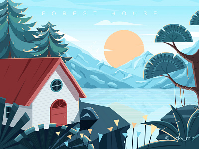 FOREST HOUSE illustration
