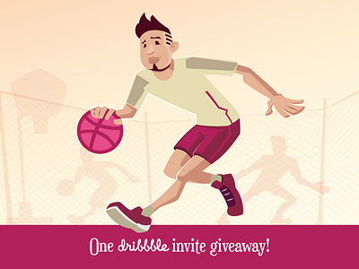 dribbble invite giveaway! 2020 character character design characterdesign game give away giveaway illustration design invite play