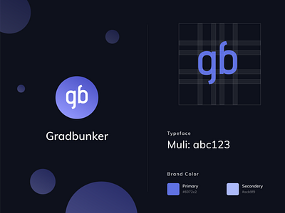 Gradbunker | Brand Guidelines bangladesh brand design brand identity branding branding design design icon logo logodesign minimal vector