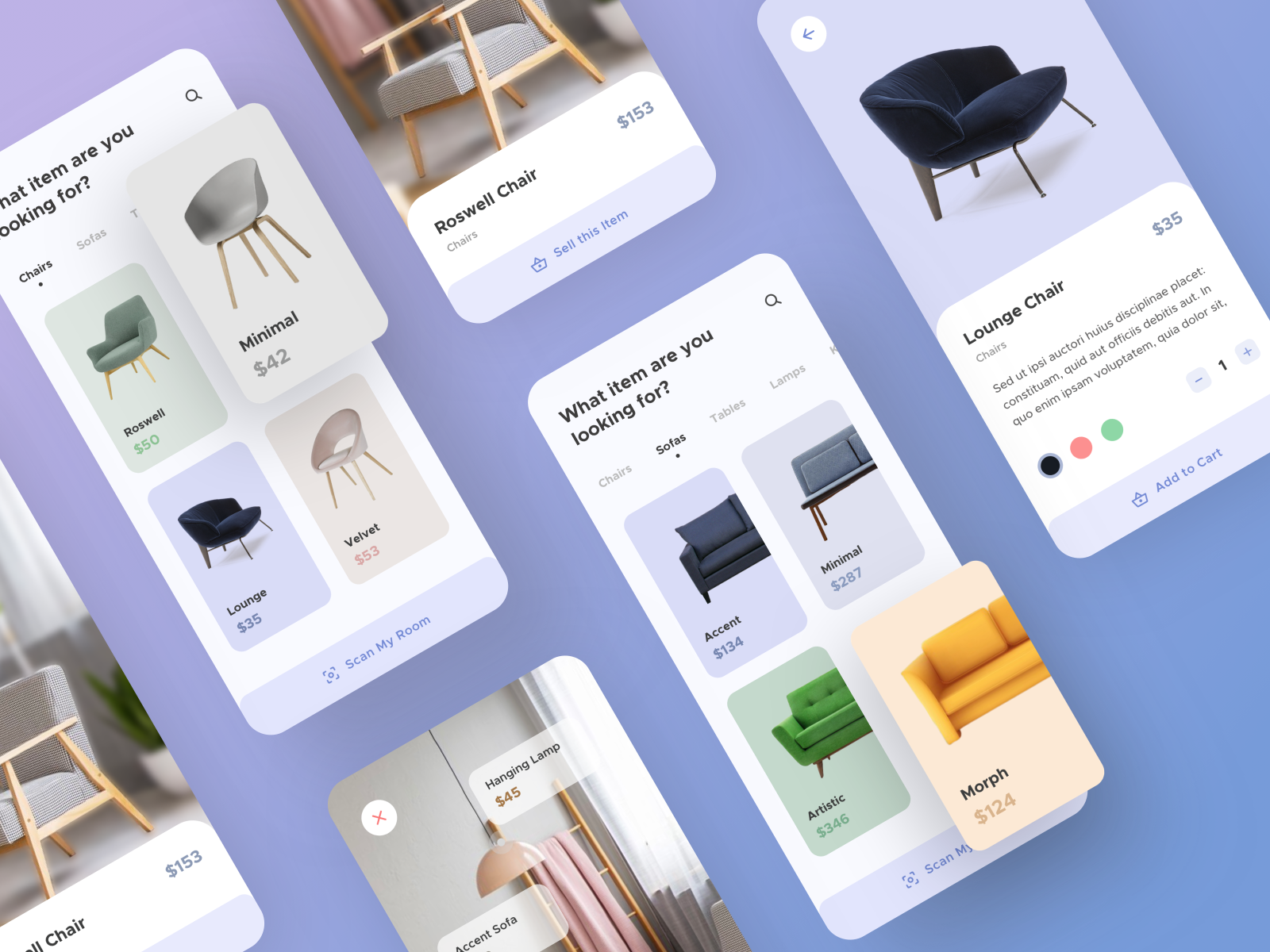 Furniture App Full UI Kit ( Freebie ) by Atiqur Rahaman 🚀 for White ...