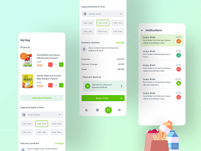 Grocery Plus - Grocery App Exploration II by Atiqur Rahaman 🚀 on Dribbble