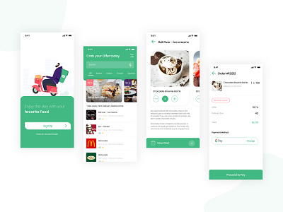 Food Delivery App Concept