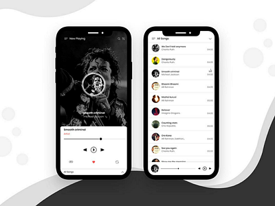 Music app concept