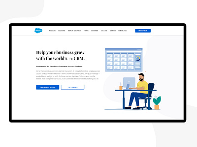 Salesforce Website Redesign