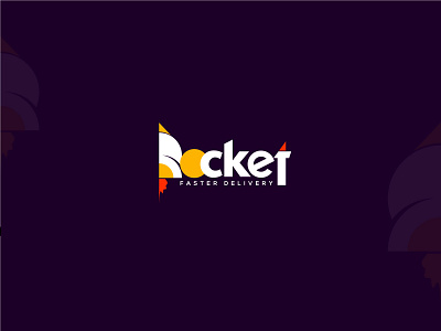 Rocket Logo branding design logo logo design typography