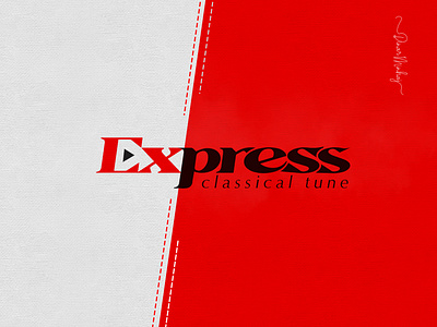 Express Logo Classical Tune Logo Design