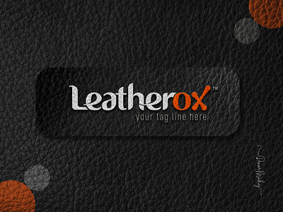 LeatherOx Typography Logo Design