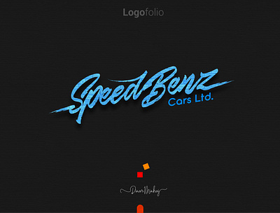 Speedbenz Cars Logo brand identity branding design hand drawn handlettering lettering logo logo design logodesign logotype typography typography logo