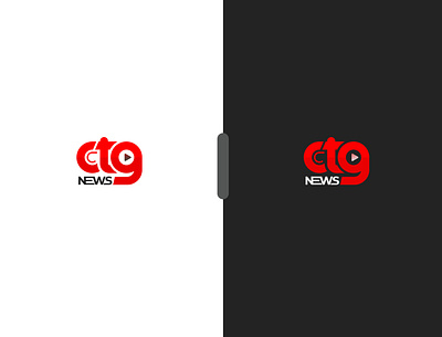 CTG News Logo brand identity branding design lettering logo logo design logodesign logotype typography typography logo