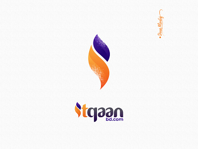 Itqaan Logo Design branding design illustration lettering logo logo design typography typography logo ui vector