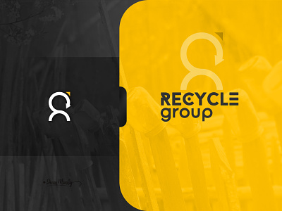 Recycle Group Logo Design branding design icondesign illustration lettering logo logo design typography typography logo ui vector