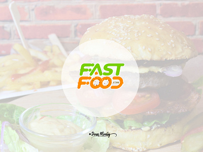 Fastfood Typography Logo