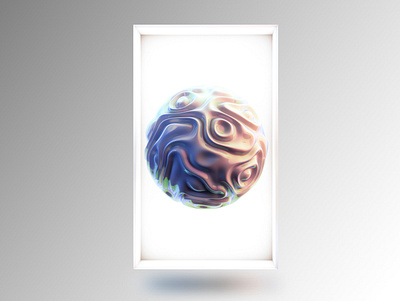 3D Reactive wallpaper 3d design app artwork branding cinema4d illustration ui ui ux ux