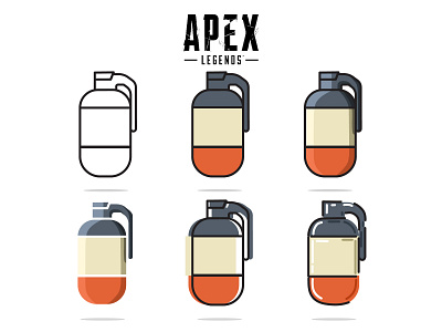 Illustration Styles : Apex Legends apex legends artwork exploration icon illustration illustration styles inspiration styles vector