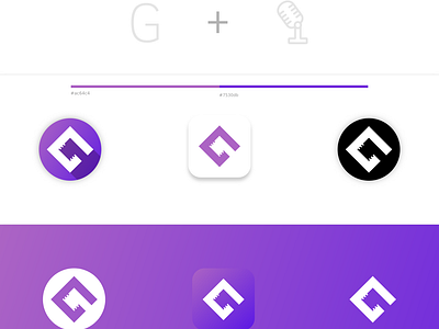 Gbaski Logo branding inkscape logo ux design vector