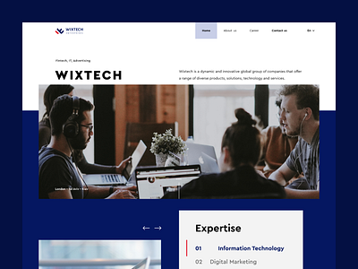 WixTech Website