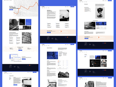 Maxwell Trading concept design design desktop ui ux web