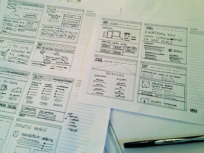 Website Wireframes 05/06 process sketches ui website wireframes