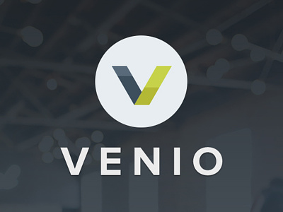 Venio App Logo app branding concept logo