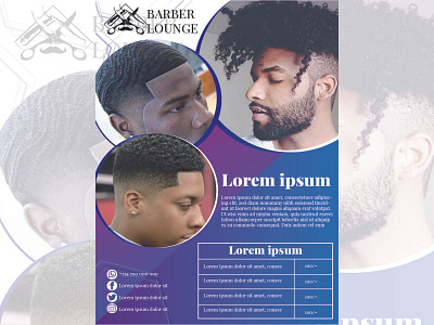 Barber Shop flyer