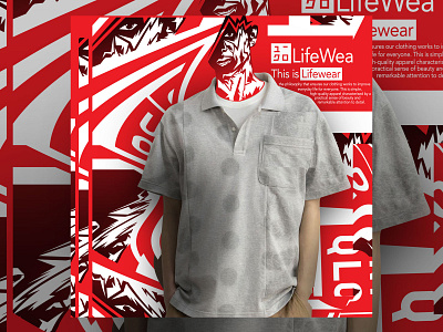 Uniqlo Advertisement v2 digital illustration graphic design graphicdesign illustration poster design vectorart