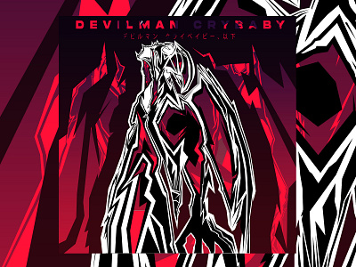 Devilman Crybaby anime design devilman devilman crybaby devilman crybaby digital digitalart illustration vector vector artwork vector design vectorart