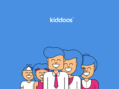 Dribbble - Kiddoos illustration