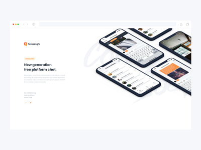 Messengly - Coming Soon Page