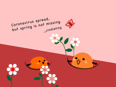 Drawing for my potato story：spring by Cindieling on Dribbble