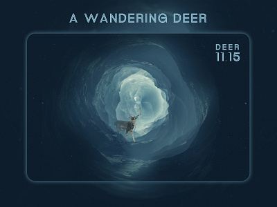A wandering deer ui 插图 设计