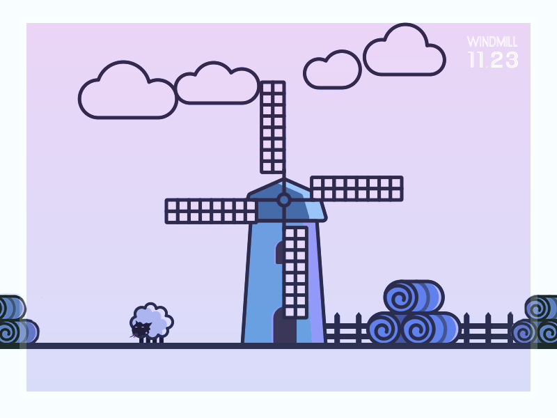 windmill ui 品牌 插图 设计