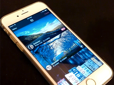 Social Apps app friends gif interaction ios iphone6 poto praise social sound speech ui