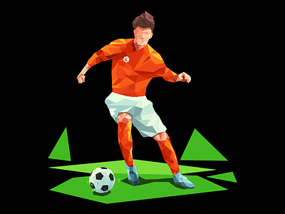 Soccer Base field football grass hexagon orange polygon six sixthbase soccer