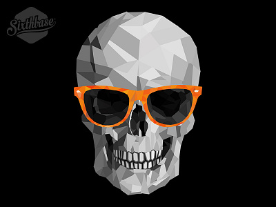 SixthBase: Funky Skull glares hexagon product shades sixthbase sixthbasestore skull