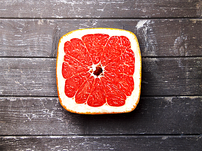 Grapefruit app grapefruit icon orange vintage wood
