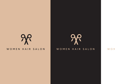 M - Woman Hair Salon brand identity branding design concept design hair salon haircut hairstyle logo design logomaker logos logotype logotype designer