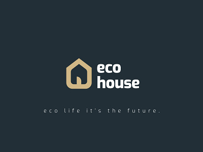 eco house branding ecology icon identity logo logo design logotype mark