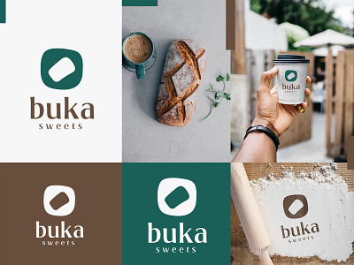 buka bakery branding