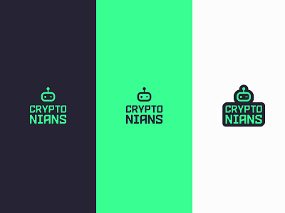 CN - cryptonians brand identity branding crypto icon logo mark